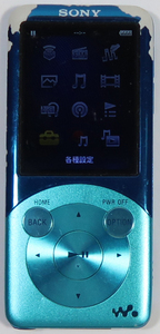 SONY,ウォークマン,NW-S754F ,8GB, ブルー, 中古