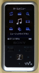 SONY,ウォークマン,NW-S615F,2GB,シルバー,中古