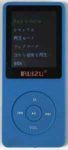 RUIZU, X02,ポータブルプレーヤー. 8GB,中古