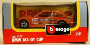 bburago,BMW M3 GT CUP,1/43