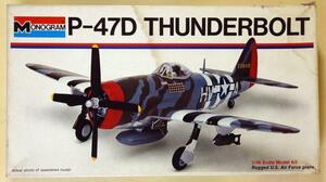 MONOGRAM, P-47D THUNDERBOLT, 1/48,未組み立て