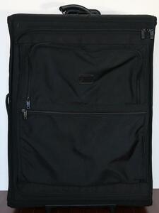 TUMI, suitcase,, black, used 