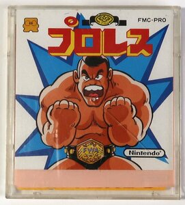 ファミコンディスクシステムソフト,プロレス , 中古