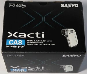 SANYO,Xacti,DMX-CA65, white, water deep 1.5m waterproof,600 ten thousand pixels, used 