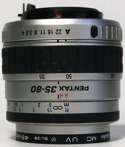 PENTAX, lens,35-80mm,smc PENTAX-FA, used 