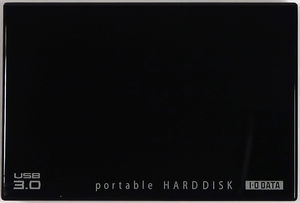 アイオーデーター, ポータブルハードディスク, HDPC-UT500KB, 500GB,中古