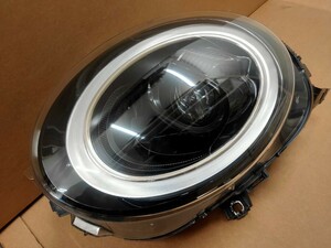 【美品】点灯確認済み BMW MINI 左 ヘッドライト 本体 F55 F56 F54 現行 LCI LED ミニクーパー クラブマン ミニ 後期 63115A21CA3