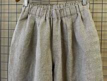 美品【Willow Pants/ウィローパンツ】Linen Easy Trouser size1 MADE IN JAPAN リネン製 イージーパンツ トラウザー ワイドシルエット_画像2