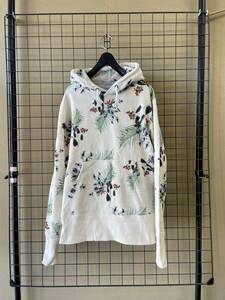 【ADAM ET ROPE × AZU KIMURA/アダムエロペ×アズキムラ】木村亜津 Flower Print Sweat Hoodie フラワープリント スウェット フーディー