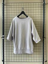 【H BEAUTY & YOUTH/エイチビューティーアンドユース】HEAVY SWEAT CUT OFF SHORT SLEEVE カットオフ S/S スウェット ユナイテッドアローズ_画像1