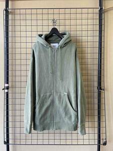 【WTAPS/ダブルタップス】EX43 COLLECTION 212ATDT-CSM06 ZIP HOODED COTTON ジップ フーディー スウェット パーカー 刺繍ロゴ 日本製