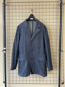 【C.brumes/シーブリュームス】Stretch Denim Tailored Jacket size40 MADE IN JAPAN ストレッチ素材 デニム テーラードジャケット