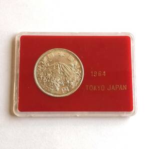 東京オリンピック記念硬貨 千円銀貨 昭和39年 no.1の画像2