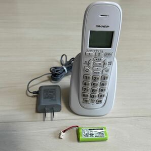 SHARP シャープ デジタルコードレス電話機 JD-G32CL 子機のみの画像1