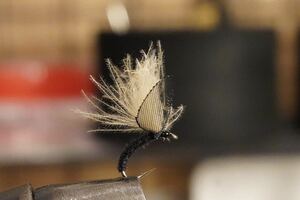 s Roo Wing dry fly настоящий fly 