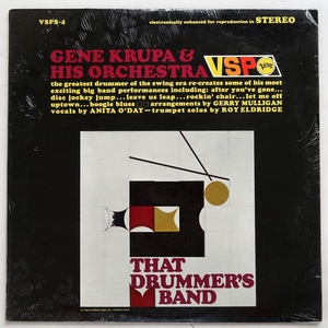 LP GENE KRUPA & HIS ORCHESTRA THAT DRUMMER'S BAND VSPS-4 米盤 シュリンク