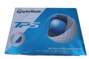 【新品】TaylorMade(テーラーメイド) ゴルフボール 白 1ダース TP5 2019年モデル ゴルフ用品 2404-0474 ゴルフボール