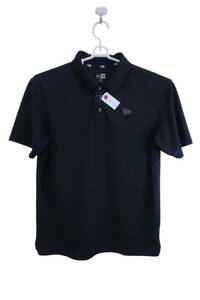 【美品】NEW ERA GOLF(ニューエラ) ポロシャツ 黒 メンズ L ゴルフ用品 2405-0192 中古