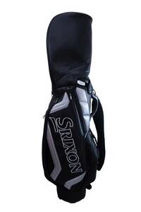 【美品】SRIXON(スリクソン) キャディバッグ 黒 4口 ゴルフ用品 2405-0292