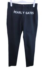 PEARLY GATES( Pearly Gates ) брюки чёрный женский 1 055-9231010 Golf сопутствующие товары 2405-0375 б/у 
