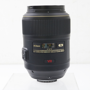 【説明書あり】Nikon AF-S VR Micro NIKKOR 105mm 1:2.8G ED ブラックカラー 黒色 ニコン 趣味 初心者 練習 040FEDFR97の画像9