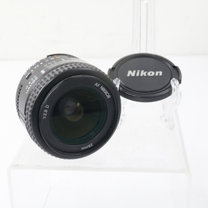 Nicon AF NIKKOR 28mm 1:2.8D カメラ レンズ ニコン ブラックカラー 黒色 趣味 初心者 練習 コレクション コレクター 004FEDFR01