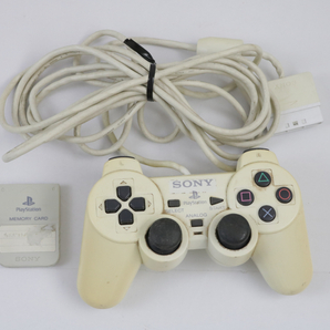 SONY PSone SCPH-100 ソニー ホワイトカラー 本体・コントローラーセット 趣味 練習 初心者 004FODFR26の画像10