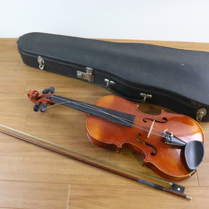 Antonius Stradivarius アントニオ・ストラディバリ Cremonensis Anno 1713 バイオリン レプリカ 楽器 演奏 趣味 コレクション 003FOAFY75の画像1