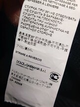 ！超美品　ドルチェ&ガッバーナ　王冠ロゴ　トレナー　ブラック　サイズ 52_画像6