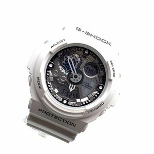 CASIO カシオ 腕時計 GA-300-7AJF ビッグケースシリーズ G-SHOCK 白 ホワイト デジアナ クオーツ デイデイト カレンダー 管理RY24001893