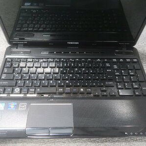 東芝 Qosmio T560/T4AB Pentium P6100 2GHz 8GB ブルーレイ ノート ジャンク N79025の画像3