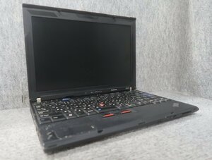 lenovo X201i 4492-BP3 Core i3-380M 2.53GHz 4GB ノート ジャンク N79138