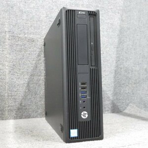 HP Z240 SFF Workstation Xeon E3-1225 v5 3.3GHz 8GB DVDスーパーマルチ nVIDIA QUADRO P600 ジャンク A60375