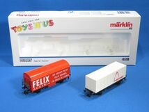 ●箱付 メルクリン 4518 トイザらス コンテナ 冷蔵 貨車 HOゲージ 貨物列車 Marklin 鉄道模型 ジオラマ 海外 外国 1_画像1