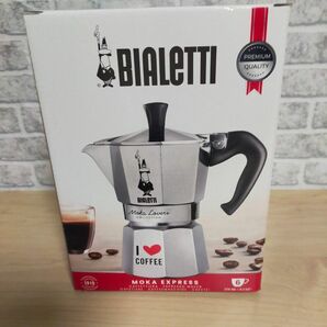 Bialetti ビアレッティ モカエキスプレス ILC 6カップ用 シルバー 直火式 (コーヒーメーカー エスプレッソメーカー 