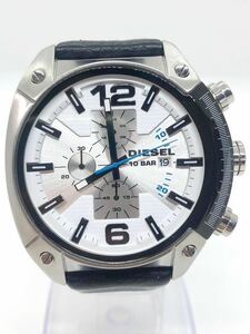 1円 DIESEL ディーゼル ONLY THE BRAVE DZ-4413 クォーツ 腕時計 