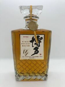 1 jpy nika whisky Hakata malt Hakata limitation malt 100 unopened old sake 700ml 43% Kyushu factory quality product not yet . plug 