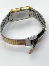 1円 RADO ラドー クォーツ デイト スクエア メンズ 腕時計 129.3268.2_画像9