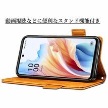 OPPO A79 5G CPH2557 レザーケース 手帳型 カバー★Brown _画像3