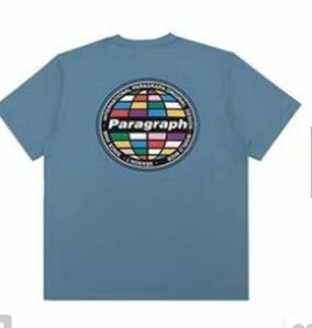 新品　Tシャツ メンズ Paragraph　パラグラフモザイクカラー アースロゴ ハーフスリーブT/No.07/22SS