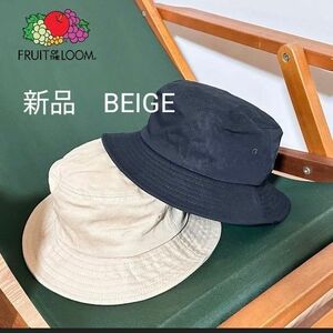 新品　FRUIT OF THE LOOM Cotton Twill Bucket Hat 14786100 フルーツオブザルーム 