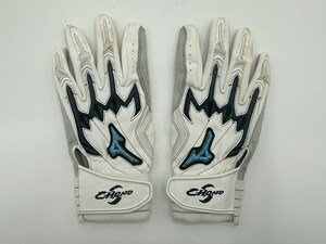  Yomiuri Giants Nagano .. supplied goods actual use batting glove Size-22cm Mizuno Pro Pro real use item Hiroshima carp 