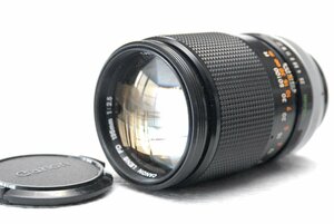 ( beautiful )Canon Canon Canon original FD 135mm high class single burnt point lens 1:2.5 rare * excellent goods 