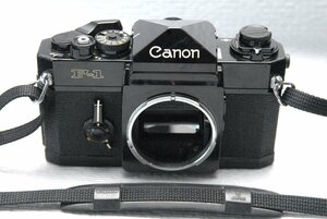 Canon キャノン 最高峰 高級一眼レフカメラ F-1 ボディ (後期型) 希少な作動品（腐食なし）