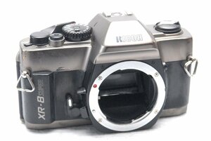 RICOH リコー製 Kマウント専用 昔の高級一眼レフカメラ XR-8SUPERボディ 希少な作動品 （腐食無し）
