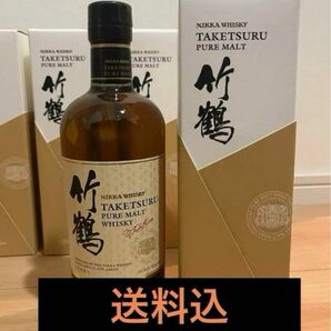 竹鶴 ピュアモルト ニッカ NIKKA ウイスキー WHISKY 【新品・未使用】ラスト1本.早い者勝ち！！
