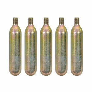  free shipping CO2 compressed gas cylinder 38g 5 pcs set 