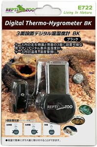 * три . association REPTIZOO 3 поверхность установка цифровой термометр-гигрометр BK черный стоимость доставки единый по всей стране 220 иен 