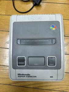 [1 иен ] nintendo Super Famicom SFC корпус / контроллер комплект retro игра машина электризация OK др. не осмотр товар Junk Hsu fami