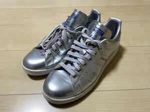 アディダス　スタンスミス　スニーカー　シルバー　25.5㎝　adidas STAN SMITH